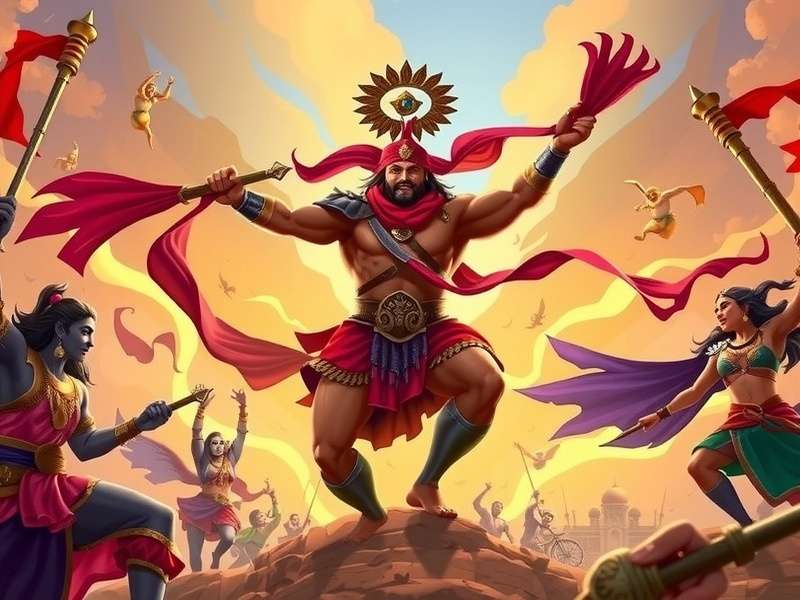 Glory Toss Titan Game Cover